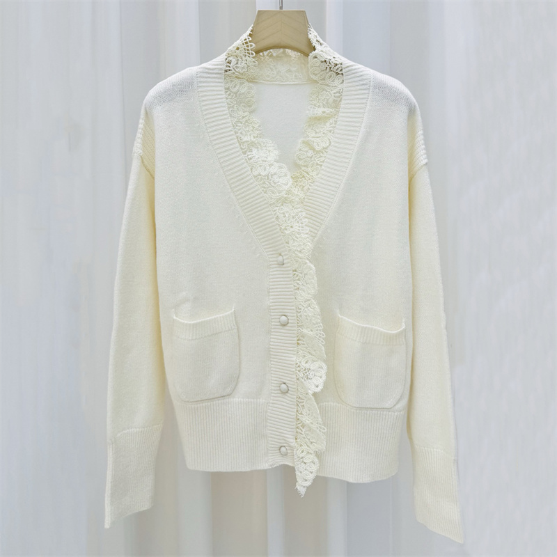 Wool Blend Coat - cardigan for women New wool blend