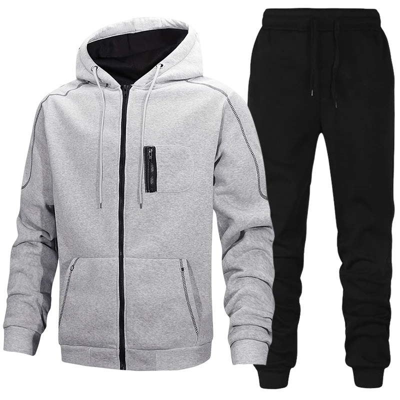 Winter Clothing Clearance Sale - Fashion Men's Tracksuit Casual Hoodie Sweatshirts