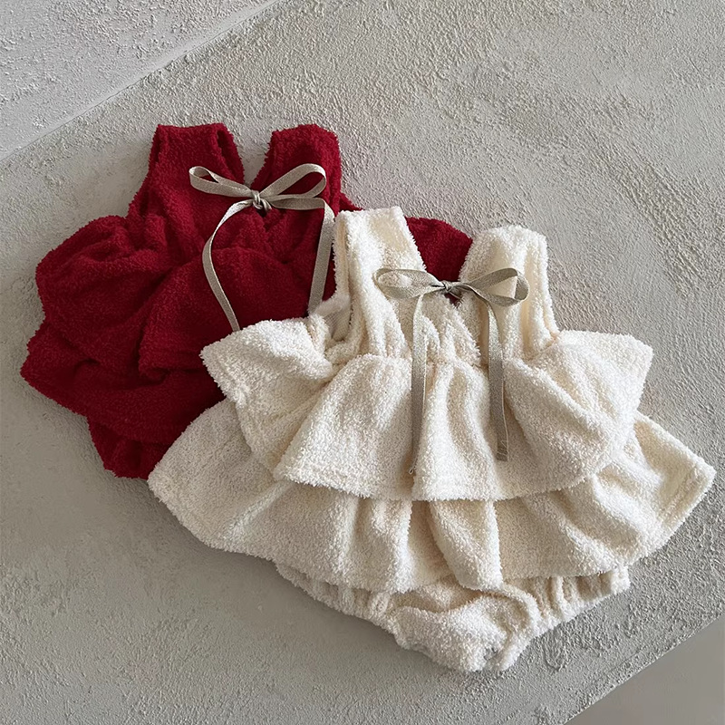 Winter Clothing Newborn - 2025 Winter New Baby Girl Sleeveless