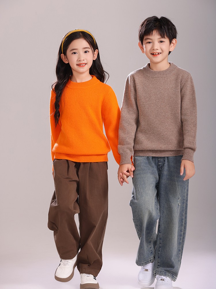 Winter Clothing Kids - Children's Wool Sweater Pullover Autumn Winter
