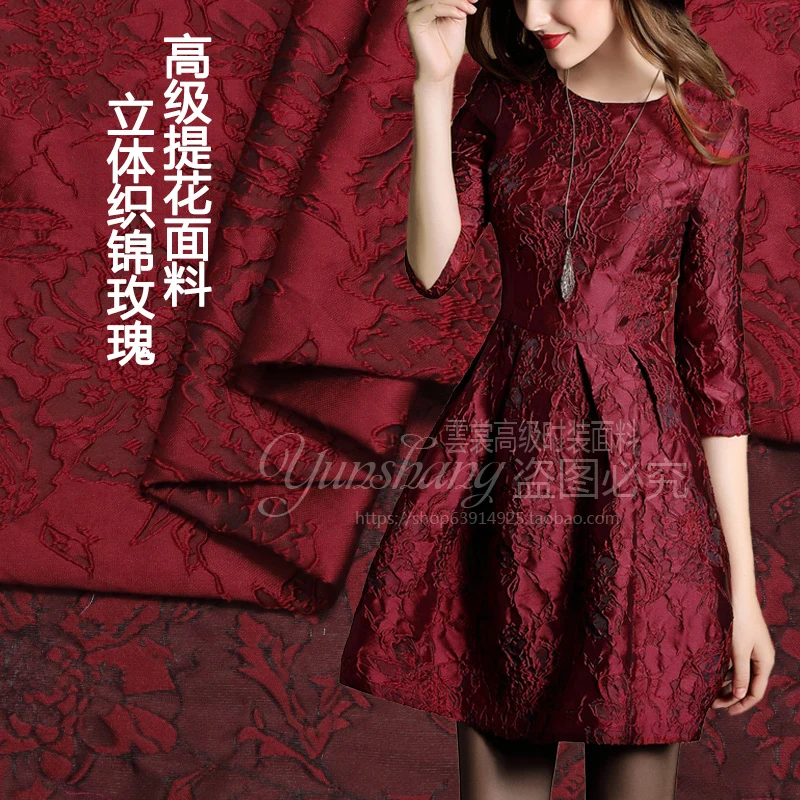 Brocade Jacquard Fabric Autumn - огляд і ціна Winter Clothing Wholesale