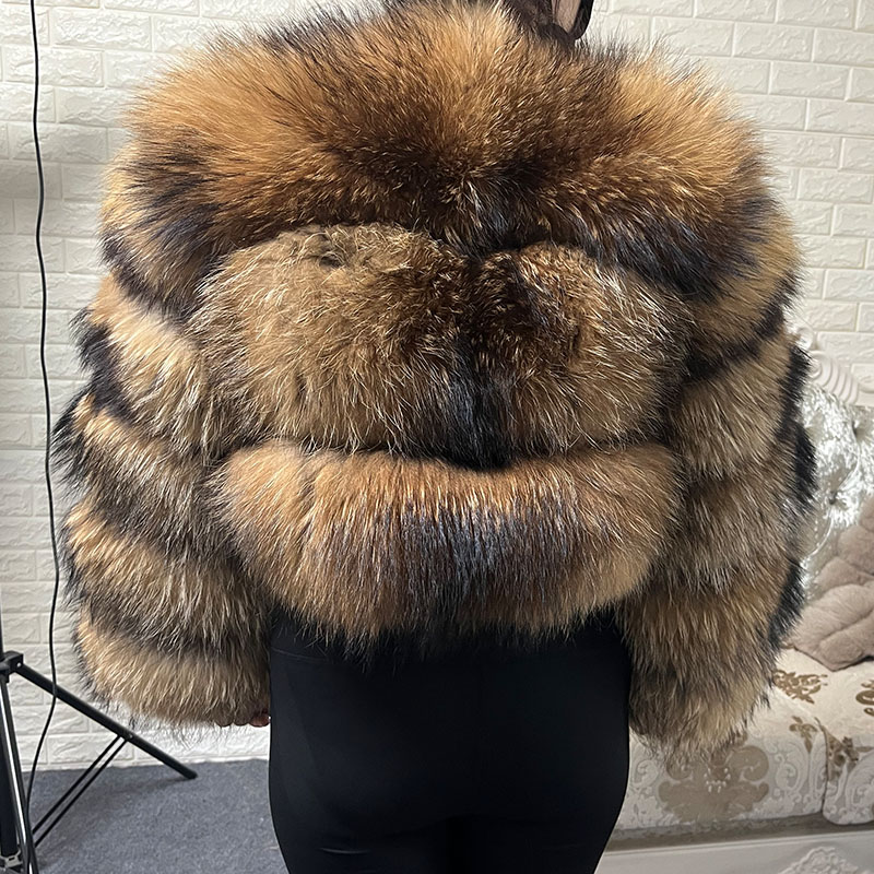 Plus Size Tops Brown Fur Maoma - огляд і ціна Winter Clothing Clearance Sale