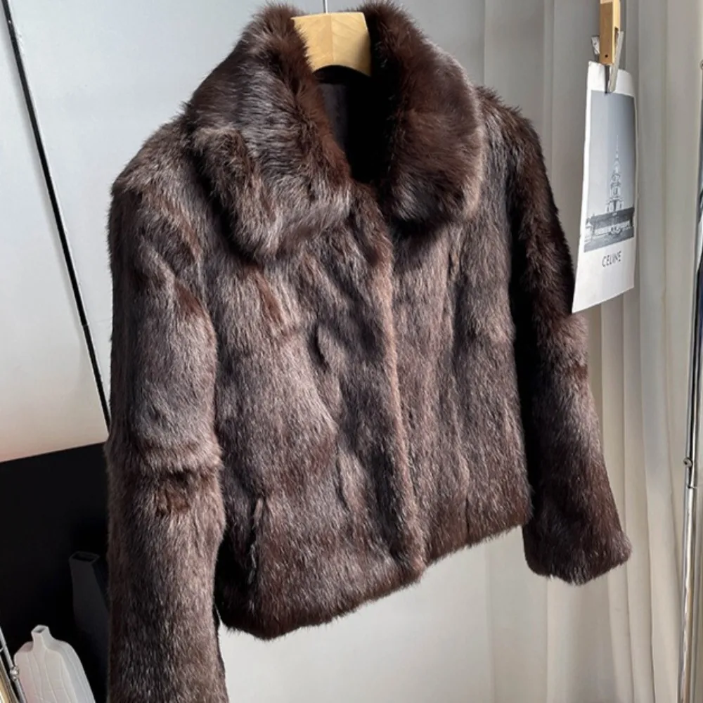 Natural Rabbit Fur Coat Women  - огляд і ціна Winter Clothing Wholesale