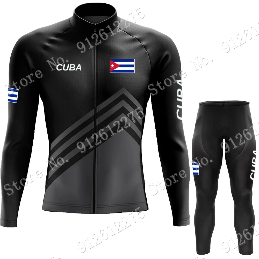 Cuba Cycling Jersey Set Cyclin - огляд і ціна Winter Clothing Men Sale