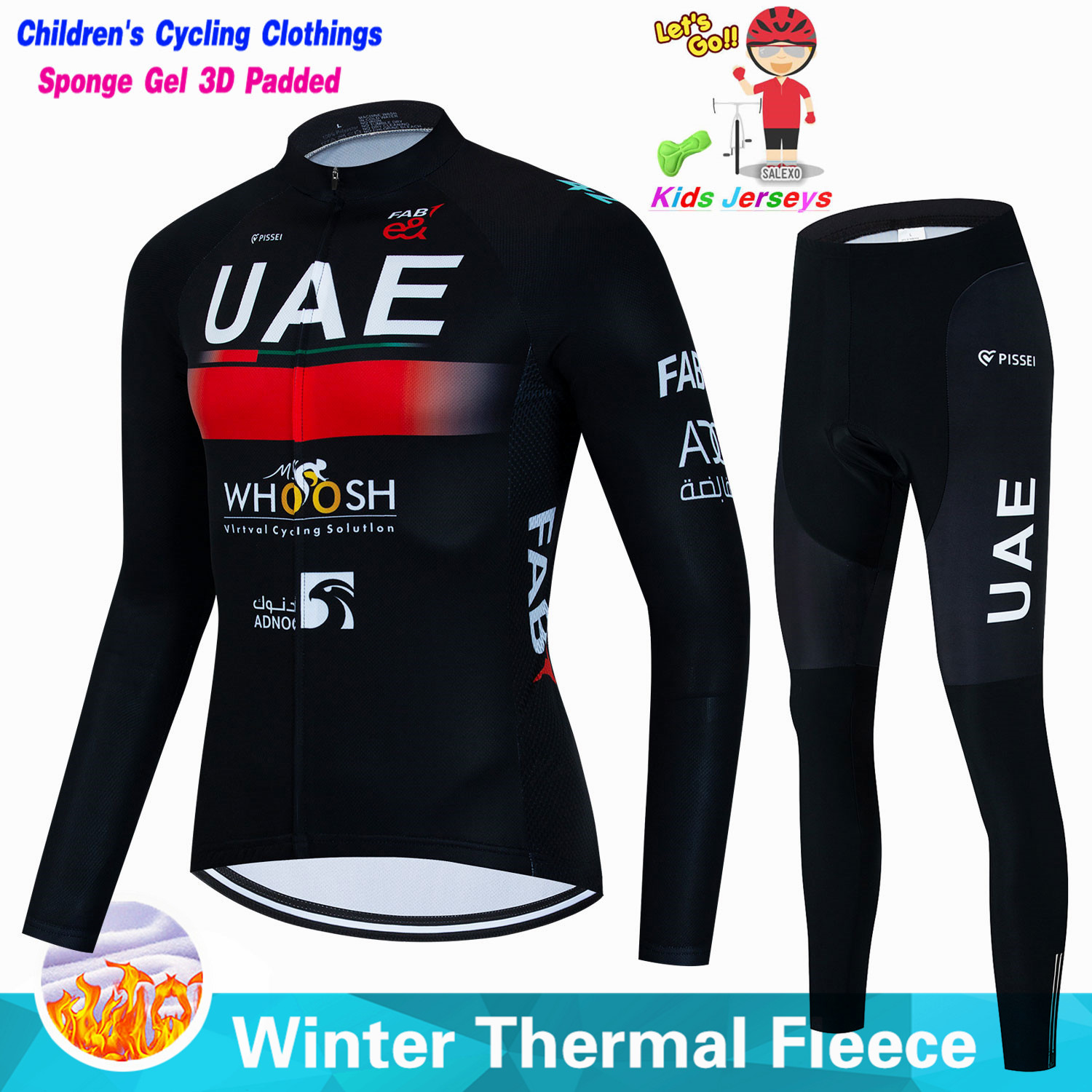 Uae Kids Winter Fleece Cycling - огляд і ціна Winter Clothing Kids