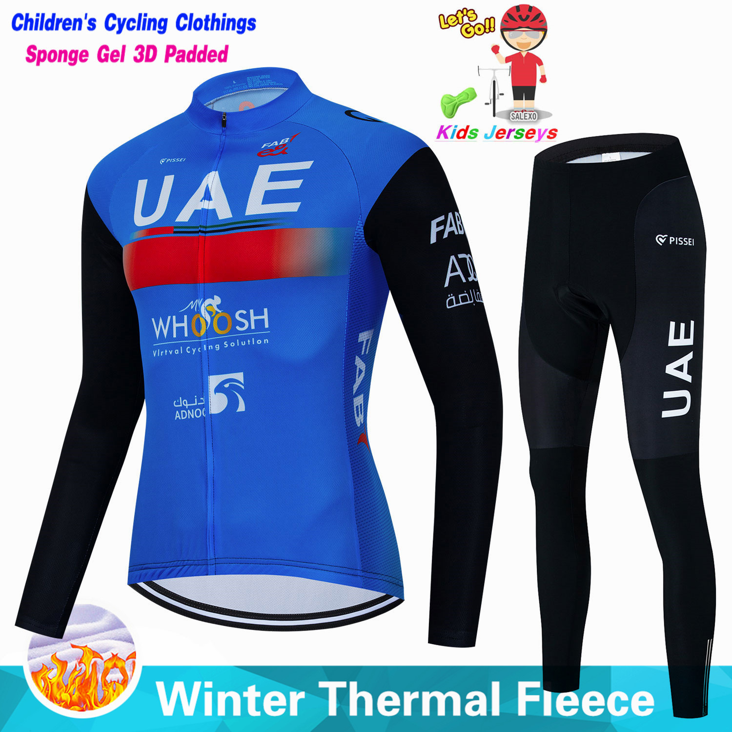 Uae Kids Winter Fleece Cycling - огляд і ціна Winter Clothing Kids