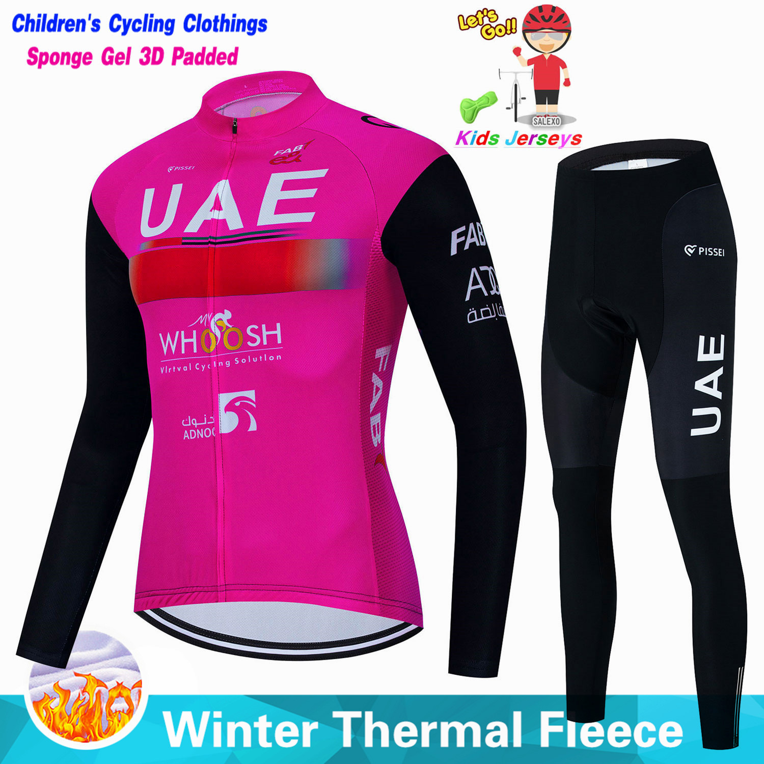 Uae Kids Winter Fleece Cycling - огляд і ціна Winter Clothing Kids
