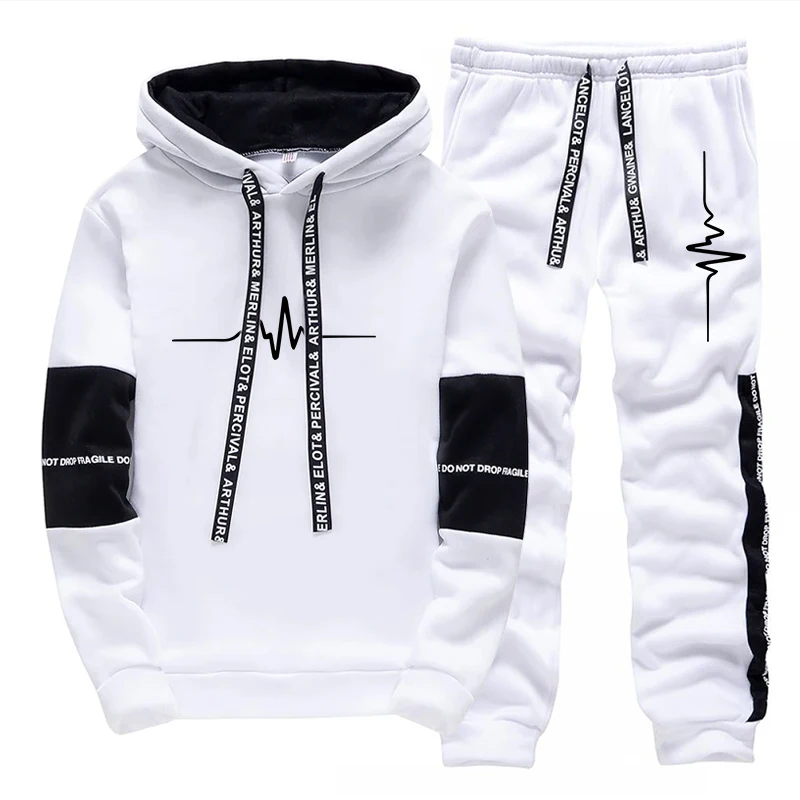 Men's Tracksuit Quality Casual - огляд і ціна Winter Clothing Hoodie