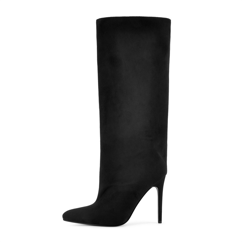 Onlymaker Black Faux Suede Kne - огляд і ціна Winter Clothing Clearance Sale