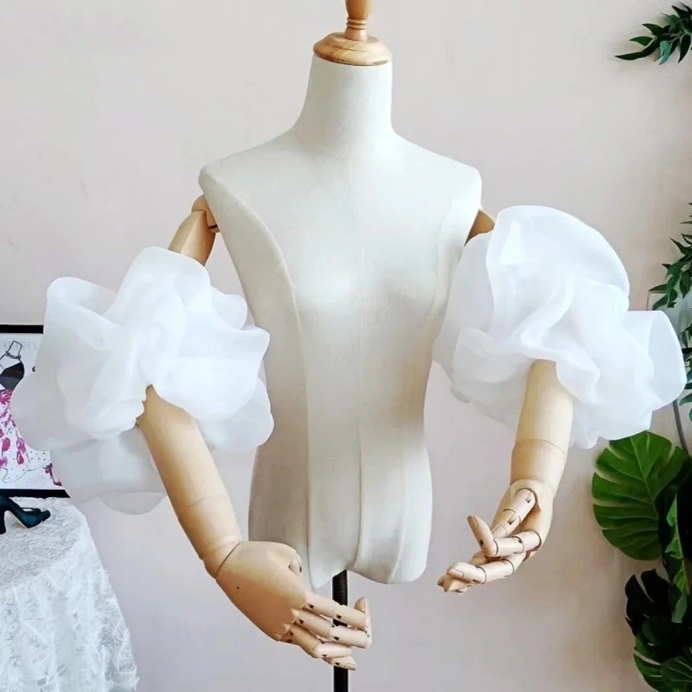 Stylish Puffy Bridal Sleeves O - огляд і ціна Winter Clothing Clearance Sale