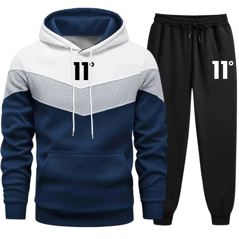 New Men's Tracksuit Casual Tri - огляд і ціна Winter Clothing Hoodie