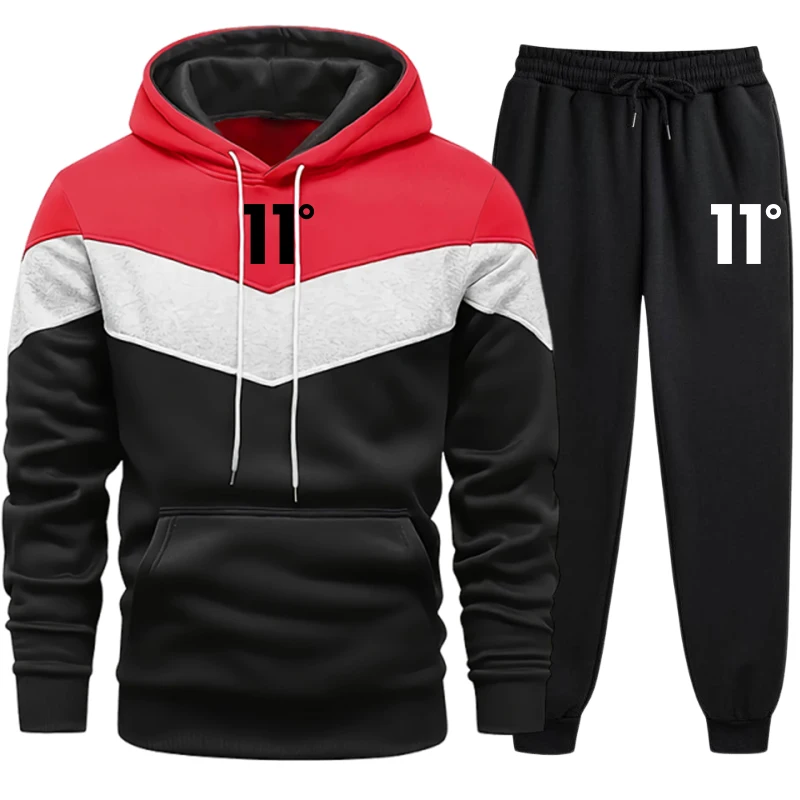 New Men's Tracksuit Casual Tri - огляд і ціна Winter Clothing Hoodie