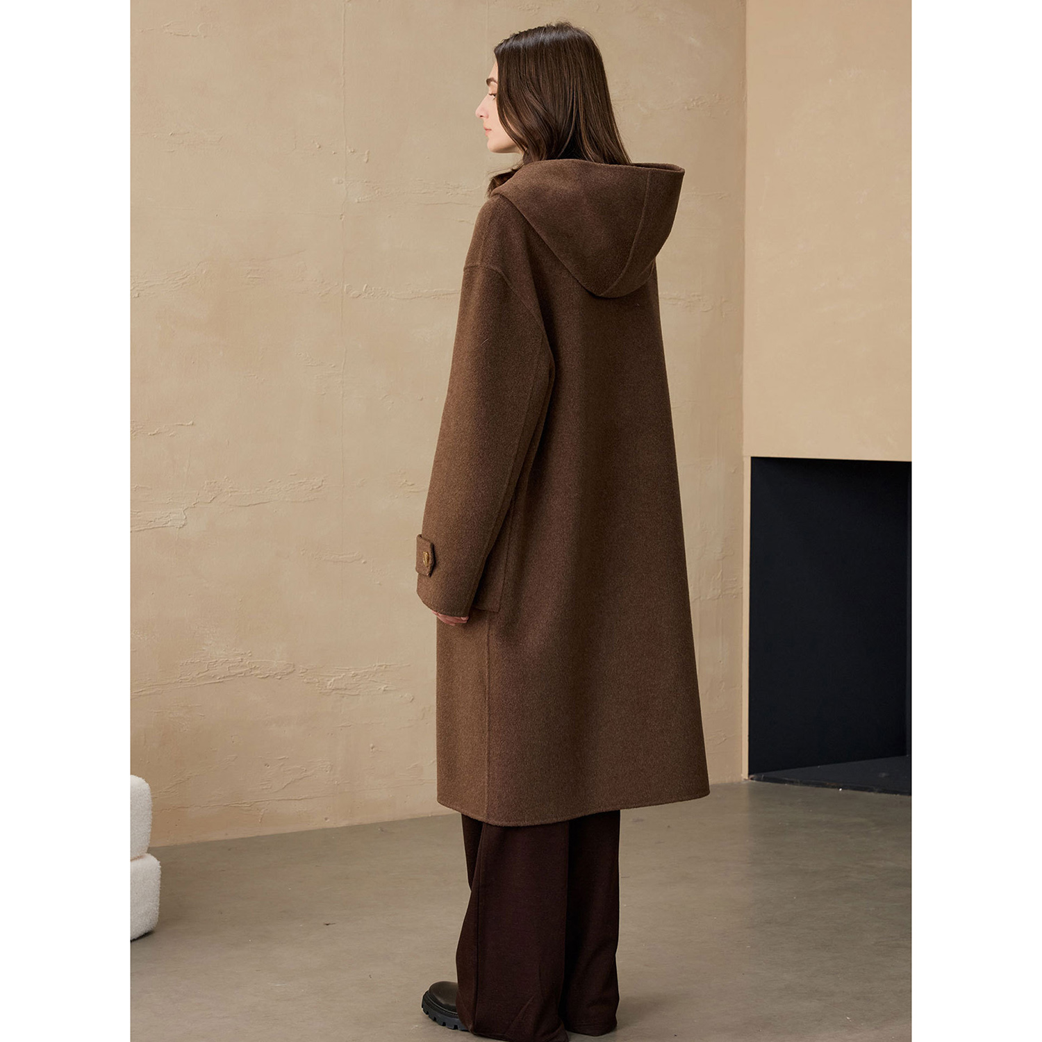 Allingentle Women's Blazer Woo - огляд і ціна Wool Blend Coat