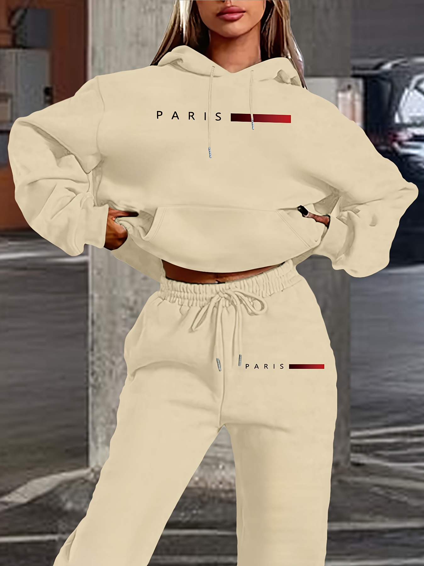 New Women's Sets Hoodie and Pa - огляд і ціна Winter Clothing Hoodie