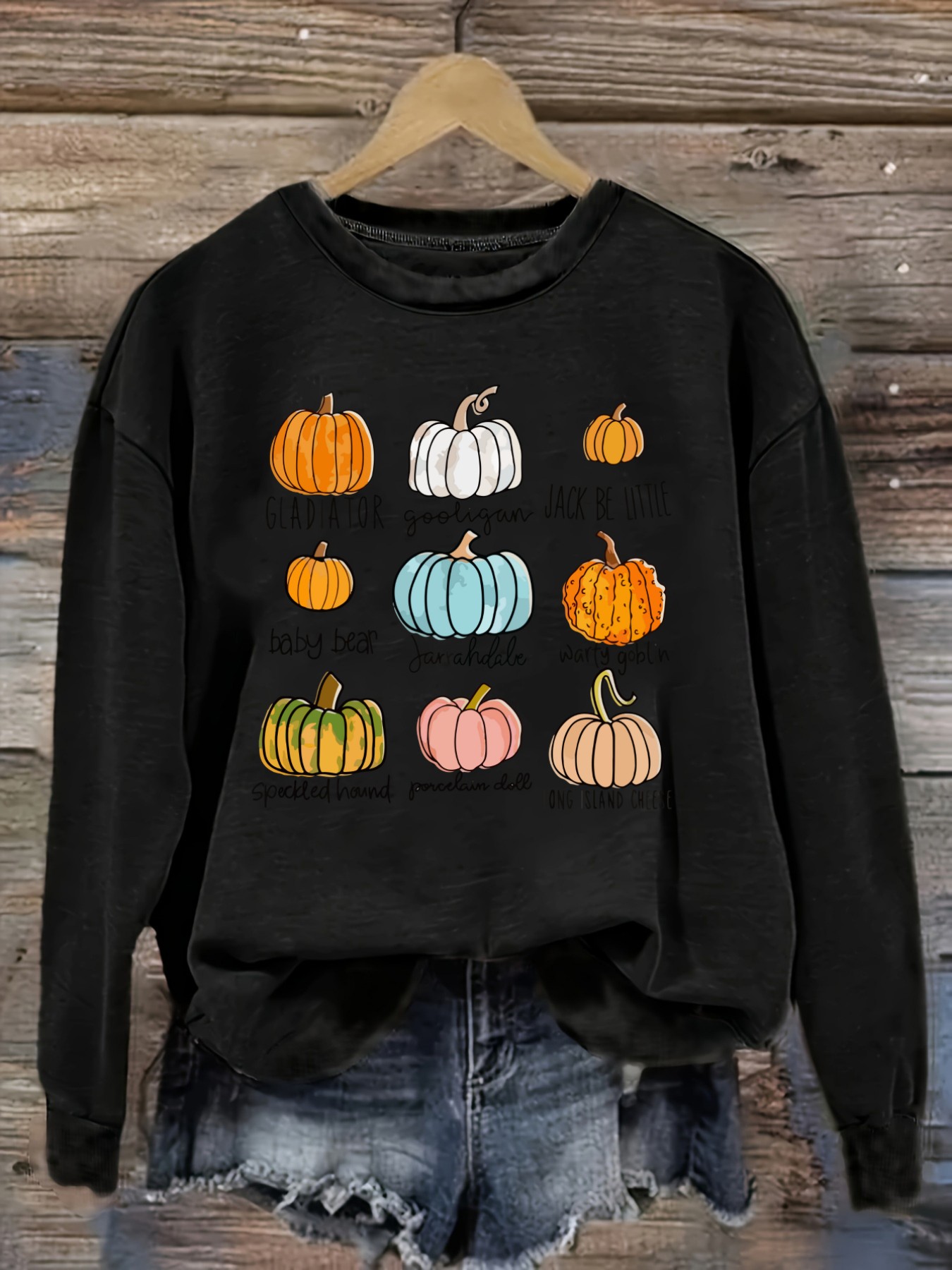 Women's Casual Long Sleeve Cre - огляд і ціна Winter Clothing Name