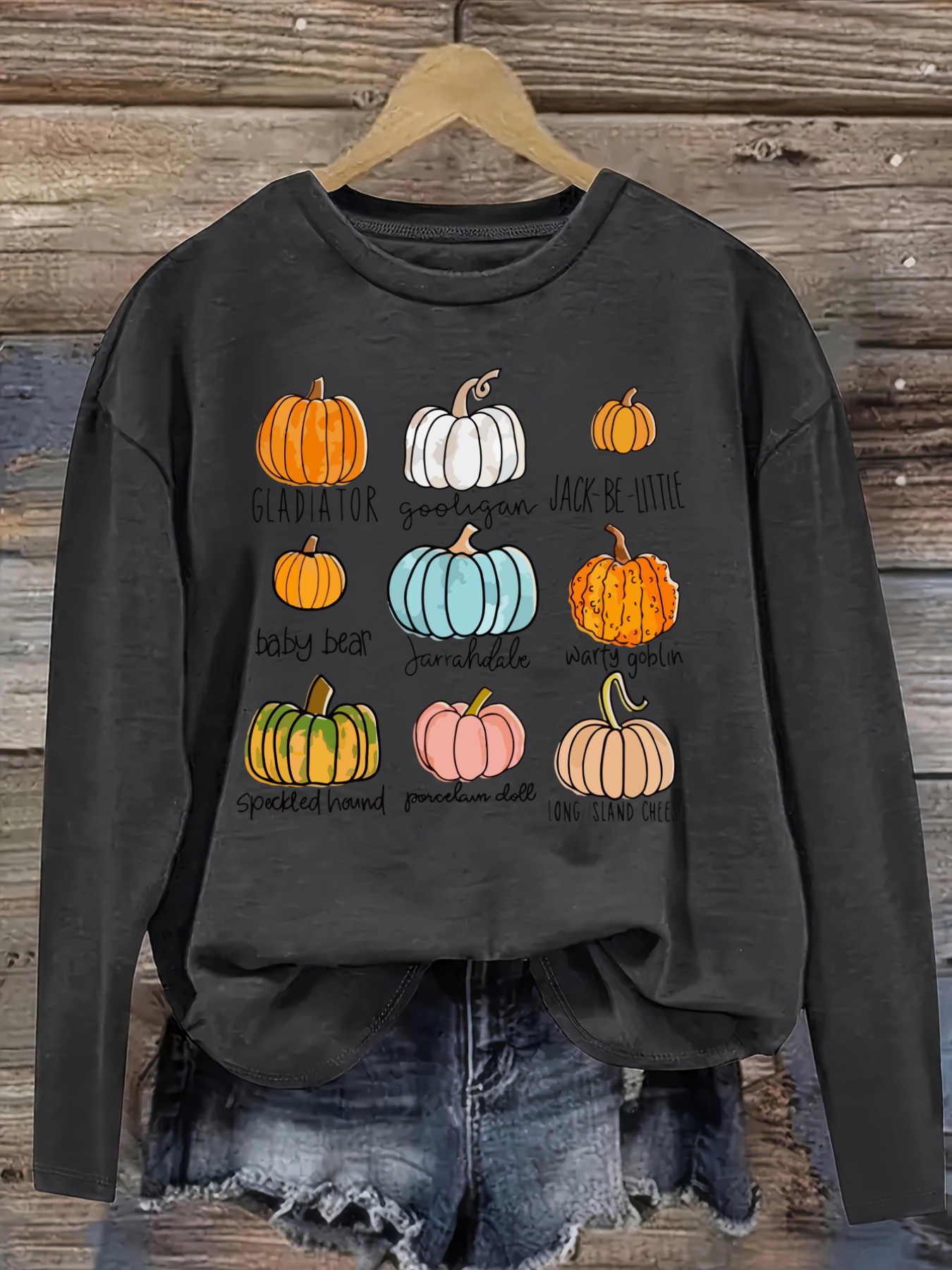 Women's Casual Long Sleeve Cre - огляд і ціна Winter Clothing Name