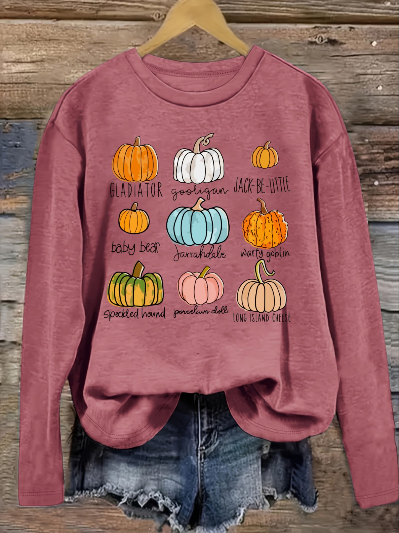 Women's Casual Long Sleeve Cre - огляд і ціна Winter Clothing Name