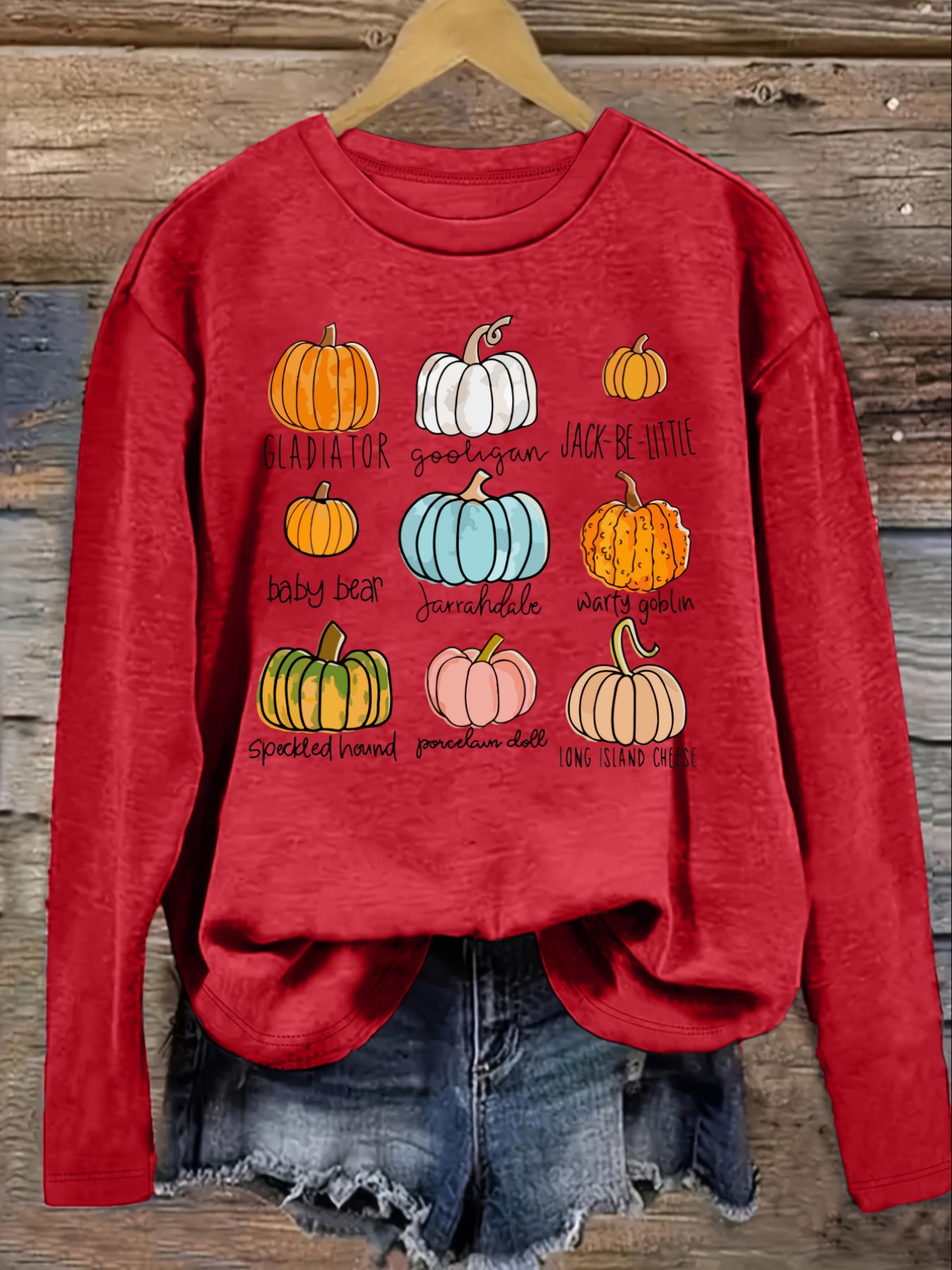 Women's Casual Long Sleeve Cre - огляд і ціна Winter Clothing Name