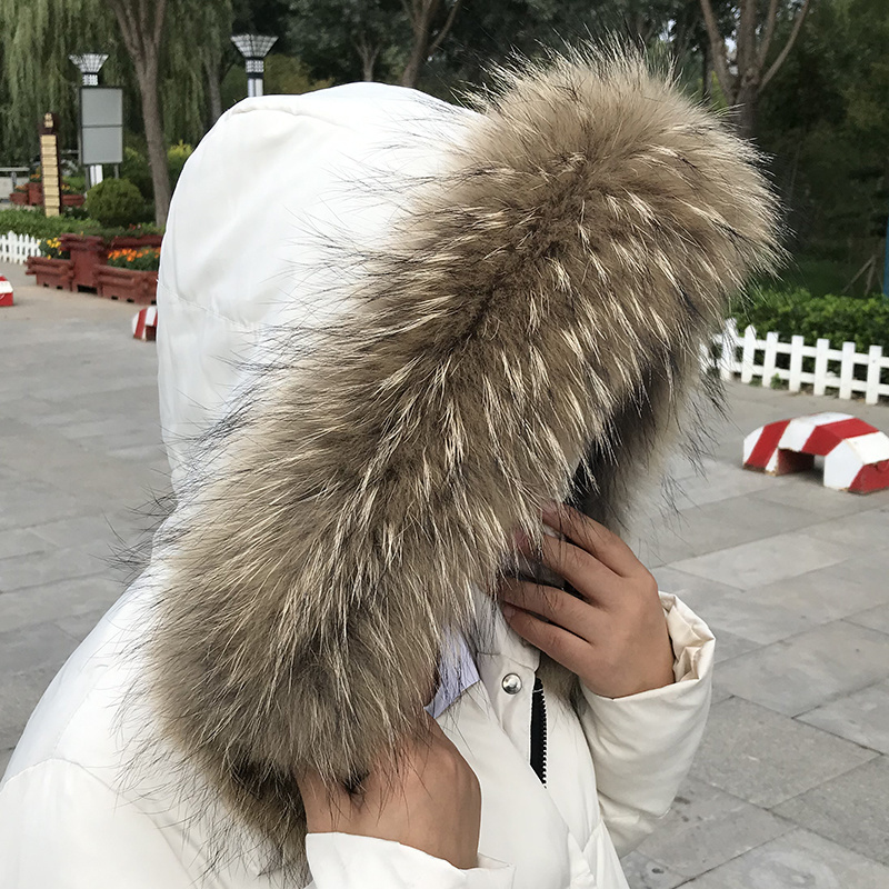 Real Fur Collar for Coat Parka - огляд і ціна Winter Clothing Clearance Sale