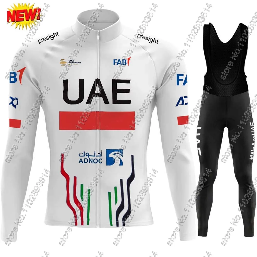 Winter UAE Cycling Jersey 2024 - огляд і ціна Winter Clothing Men Sale