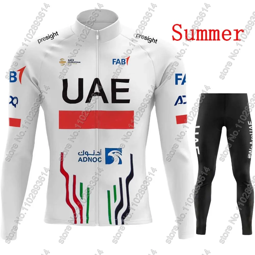Winter UAE Cycling Jersey 2024 - огляд і ціна Winter Clothing Men Sale