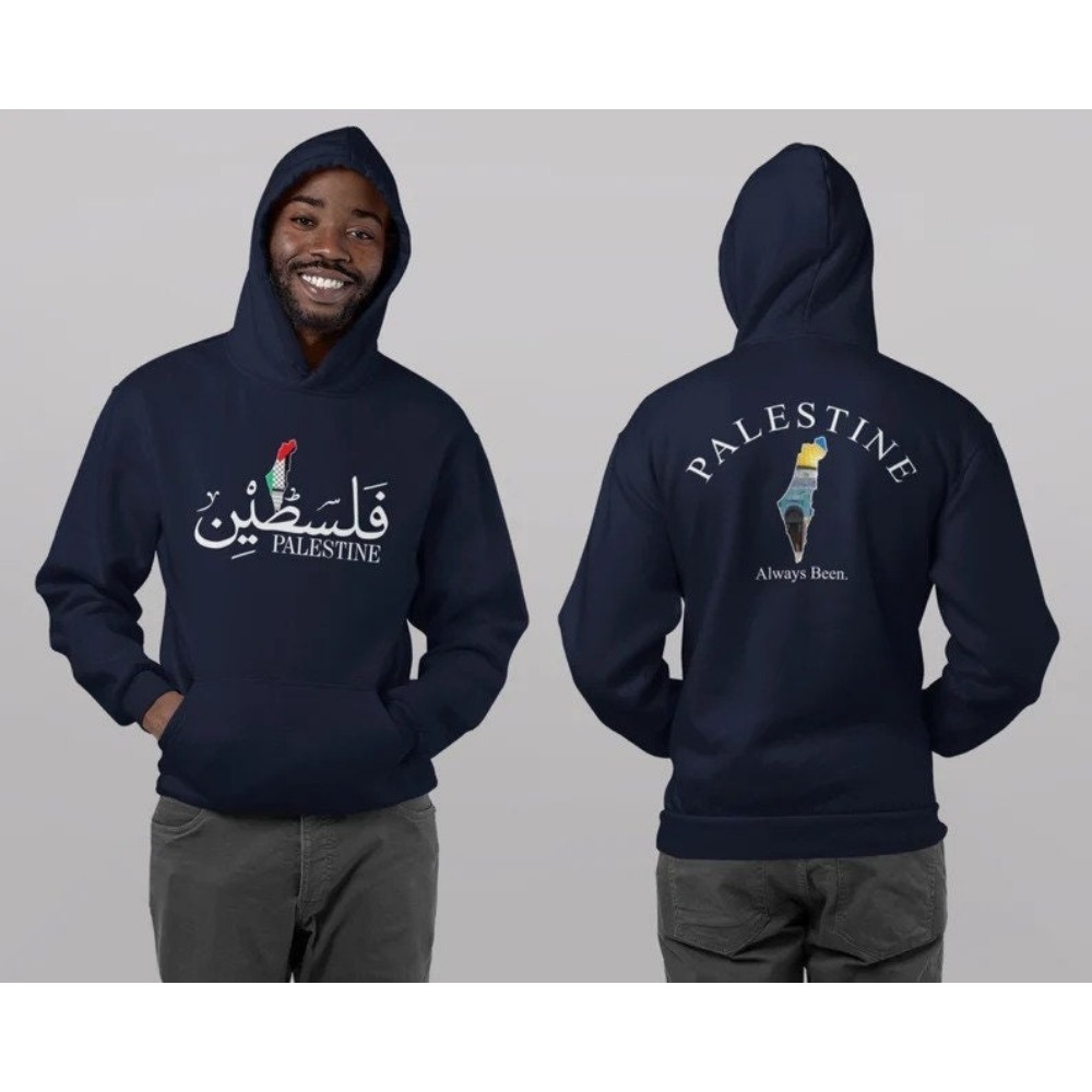 Palestine Hoodie Front/Back Pr - огляд і ціна Winter Clothing Name