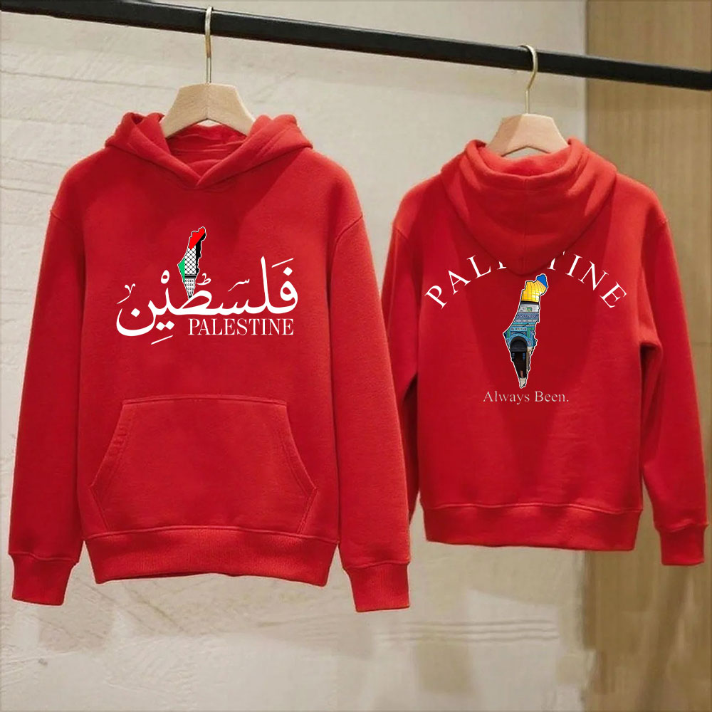 Palestine Hoodie Front/Back Pr - огляд і ціна Winter Clothing Name