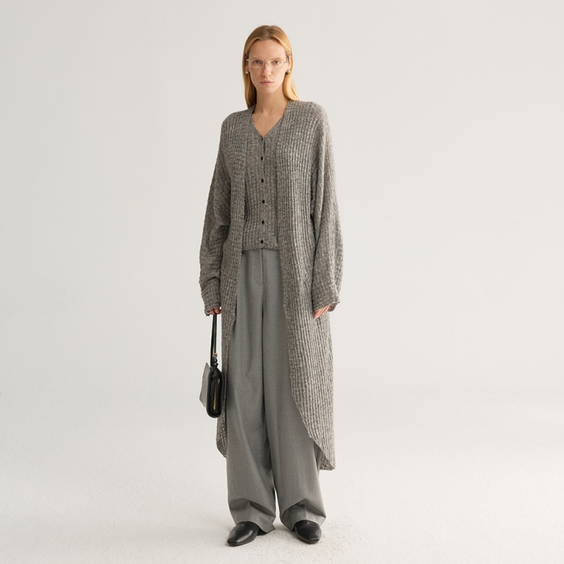 Birdtree, Wool Blended Cardiga - огляд і ціна Wool Blend Coat