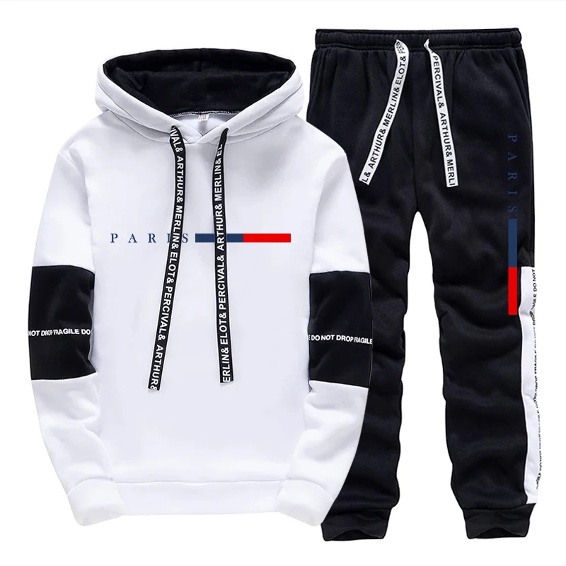 Men's Set/Hoodie/Pants Paris F - огляд і ціна Winter Clothing Hoodie